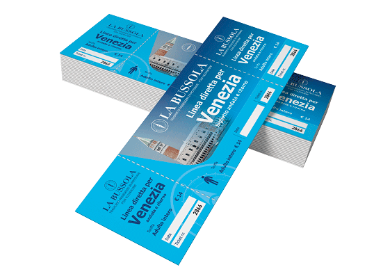 Biglietti con Matrice